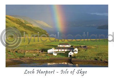 Loch Harport, Isle of Skye Postcard