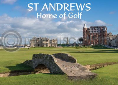 St Andrews Home of Golf Magnet (H LY)