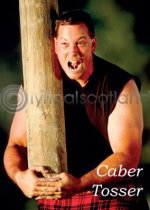 Caber Tosser Magnet