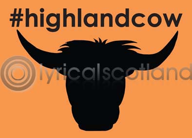 #highlandcow Magnet