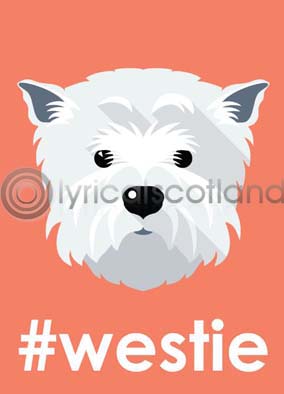 #westie Magnet