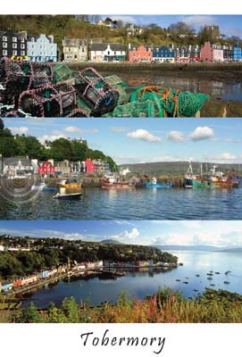 Tobermory, Isle of Mull Composite Postcard