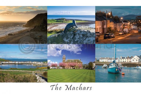 Machars Composite Postcard