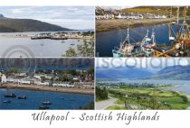 Ullapool Composite Postcard