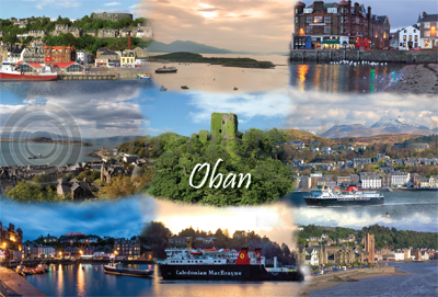 Oban Fusion Postcard