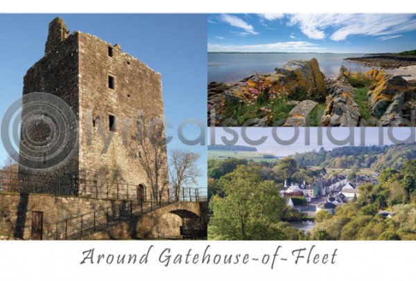 Getehouse of Fleet Composite Postcard