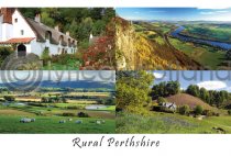 Rural Perthshire Composite Postcard