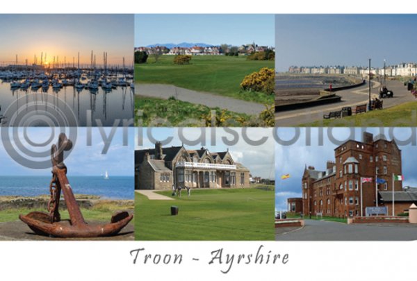 Troon, Ayrshire Postcard
