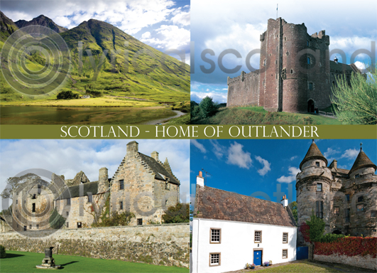 Scotland Home of Outlander Magnet