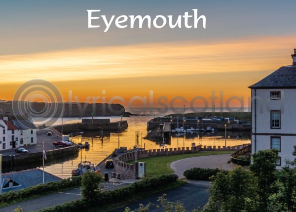 Eyemouth at Dawn Magnet