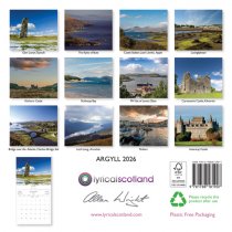 2026 Calendar Argyll