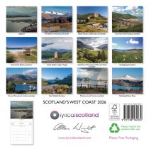 2026 Calendar Scotland's West Coast