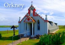 Italian Chapel, Orkney Exterior Magnet (H)