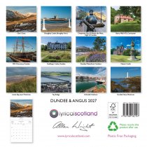 2027 Calendar Dundee & Angus