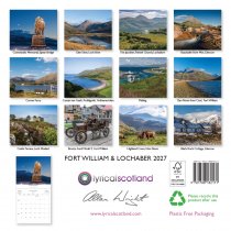 2027 Calendar Fort William & Lochaber