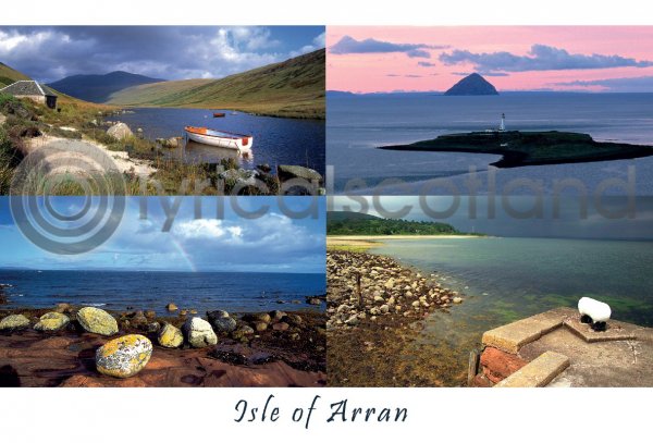 Isle Of Arran Composite 1 Postcard