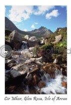 Rosaburn Waterfall - Cir Mhor Postcard