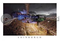 Edinburgh Royal Edinburgh Military Tattoo Postcard Fireworks