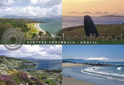 Kintyre Peninsula (2) Postcard