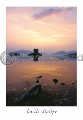 Castle Stalker, Sunset Postcard