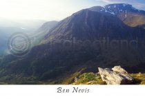 Ben Nevis from Mamores Postcard