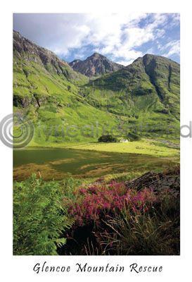 Mount Rescue Post, Glencoe Postcard