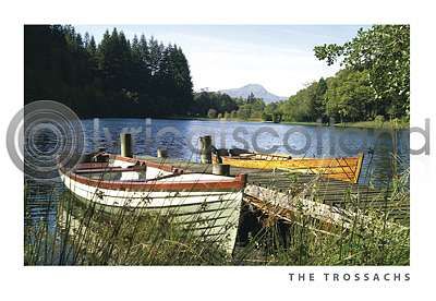 Loch Ard, At Milton Postcard