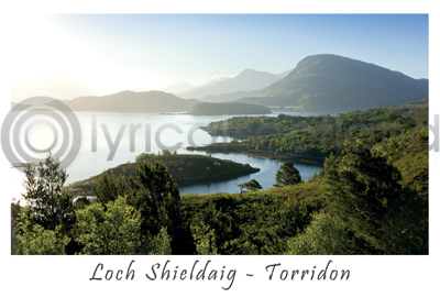 Loch Shieldaig & Torridon Postcard