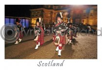 Scottish Pipers - Scotland Postcard