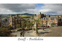 Crieff - the Square Postcard