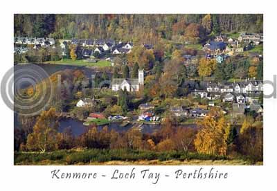 Kenmore, Autumn Postcard