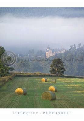Athol Palace - Pitlochry - Perthshire Postcard