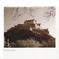 Edinburgh Castle Sepia Greetings Card