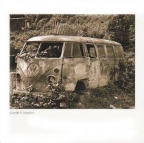 Surfer's Lament Sepia Greetings Card