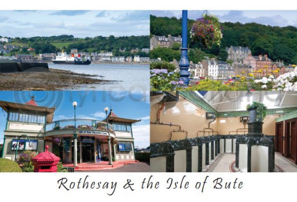 Rothesay & Isle of Bute Postcard