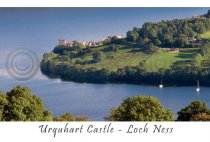 Urquhart Castle - Loch Ness Postcard