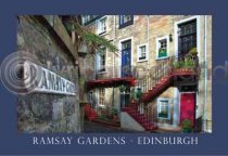 Ramsay Garden, Detail Postcard