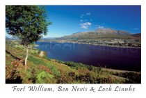Fort William, Ben Nevis Postcard