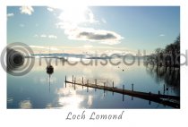Loch Lomond Morning at Luss Postcard
