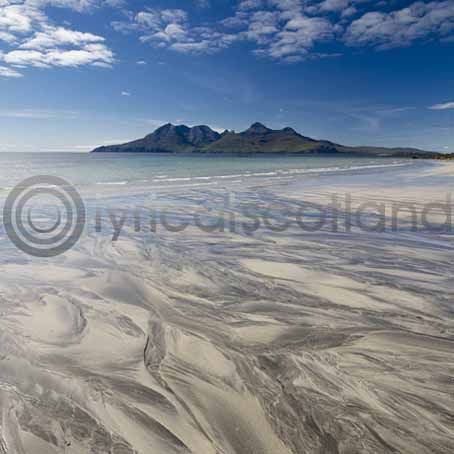 Rum from Eigg Colour Photo Greetings Card