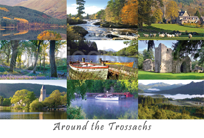Around the Trossachs Postcard
