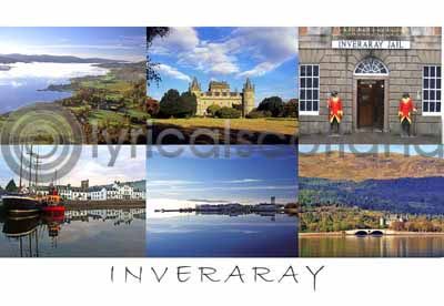 Inveraray Composite Postcard