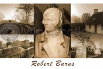 Robert Burns Composite Postcard