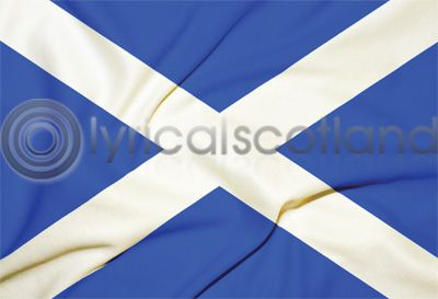 Saltire Flag Postcard