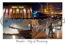 Dundee - City of Discovery Composite Postcard