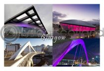 Glasgow Composite 4 Hydro Postcard