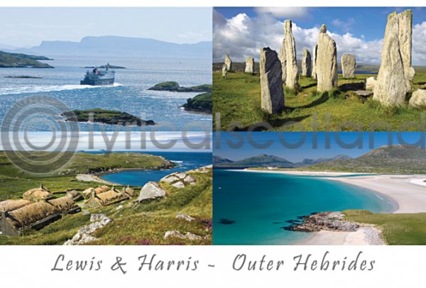 Lewis - Lewis & Harris - Outer Hebrides Postcard