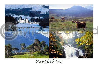 Perthshire Composite 1 Postcard